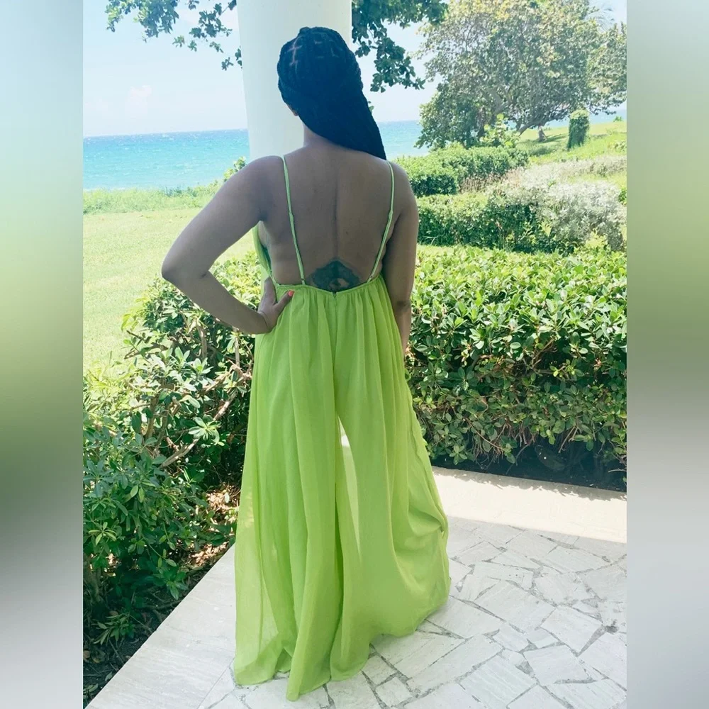 Tropical Isle Jumpsuit - Picture 2 of 2